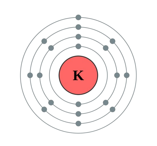 potassium atom electronic configuration