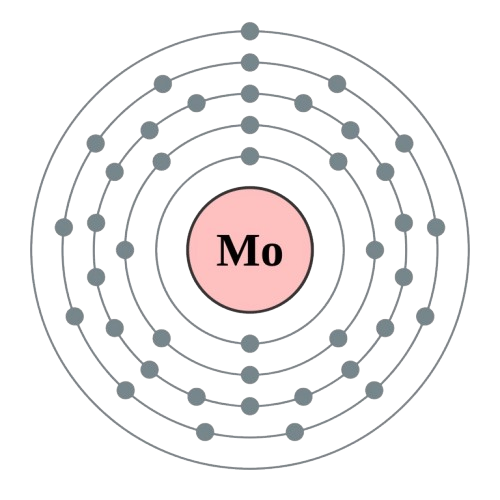 molybdenum atom electronic configuration