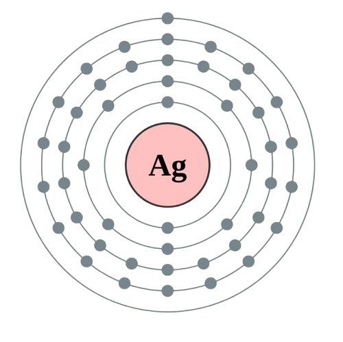 silver atom electronic configuration