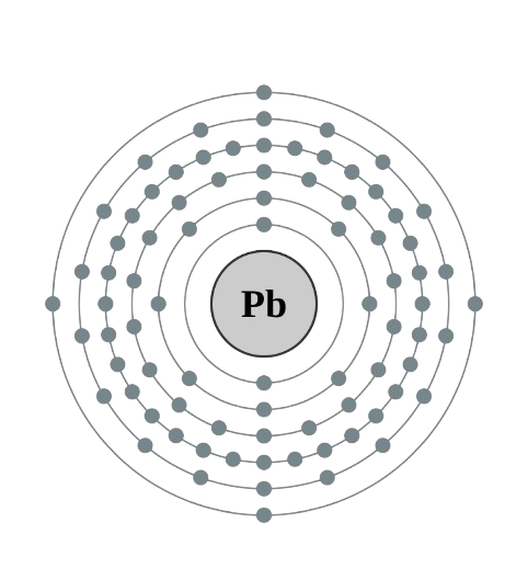 lead atom electronic configuration