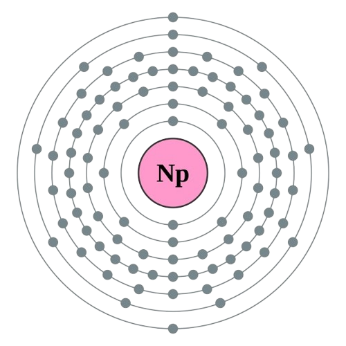 neptunium atom electronic configuration